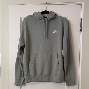 Nike Men's Sage Green Hoodie